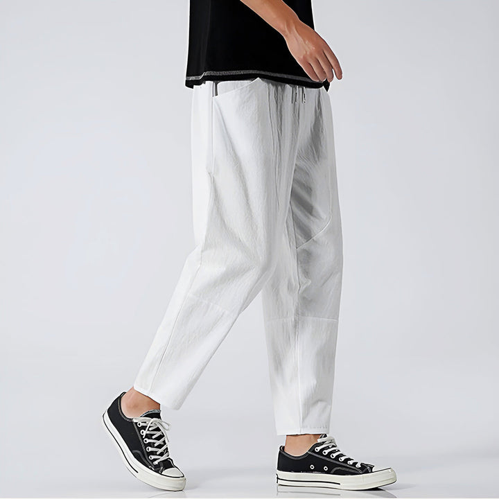 Men’s Cotton Cropped Pants - Kenji