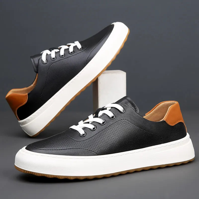 Cristiano Genuine Leather Sneakers