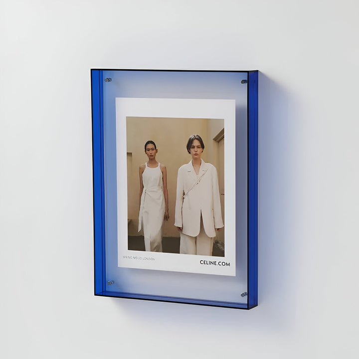 Acrylic Picture Frame with Floating Effect - Modern Design 0