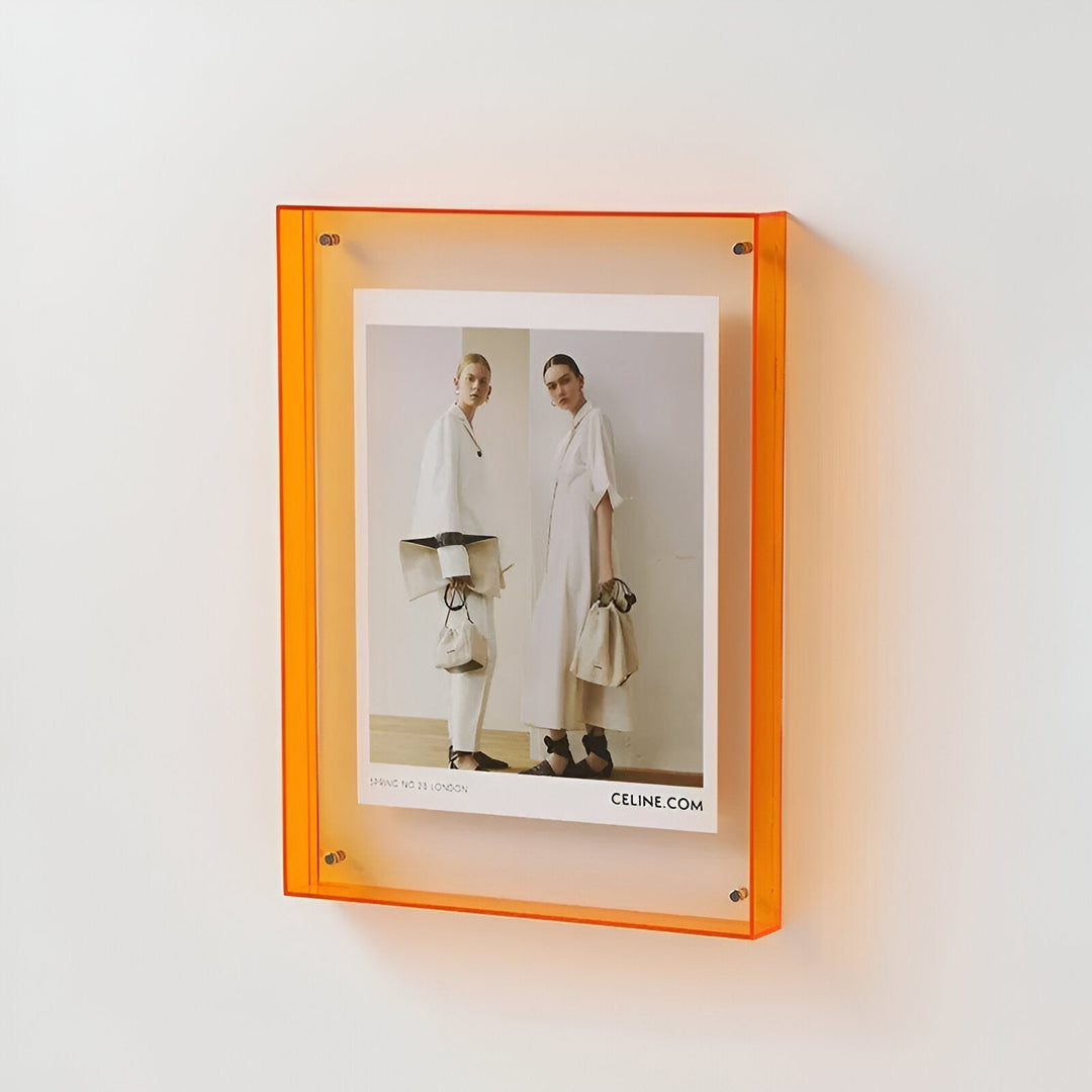 Acrylic Picture Frame with Floating Effect - Modern Design 12
