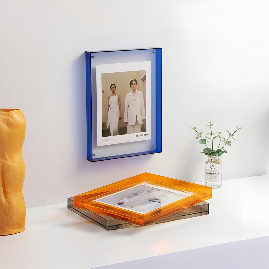 Acrylic Picture Frame with Floating Effect - Modern Design 2