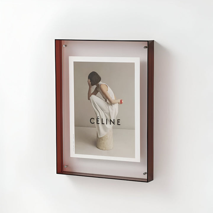 Acrylic Picture Frame with Floating Effect - Modern Design 6