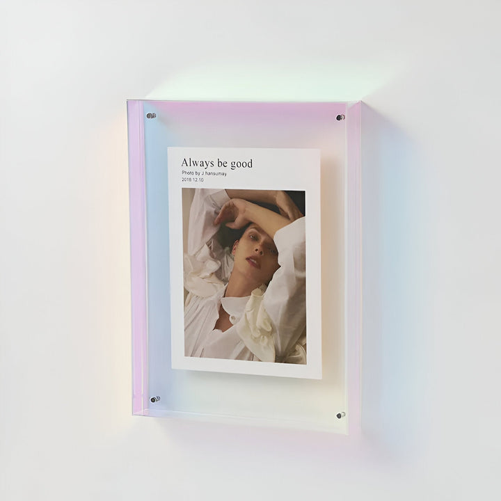 Acrylic Picture Frame with Floating Effect - Modern Design 9