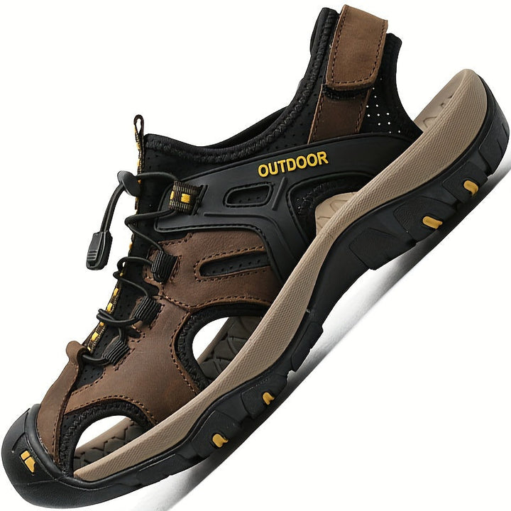 Men’s Outdoor Walking Sandals with Protective Toe | Ethan