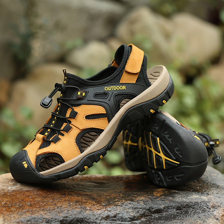 Men’s Outdoor Walking Sandals with Protective Toe | Ethan
