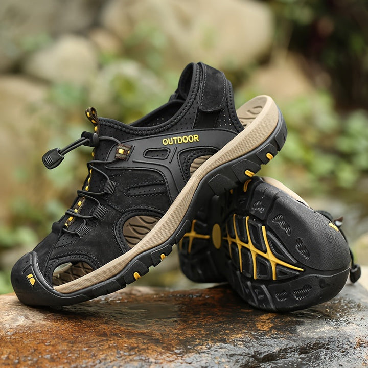 Men’s Outdoor Walking Sandals with Protective Toe | Ethan