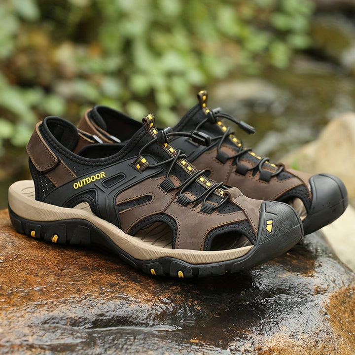 Men’s Outdoor Walking Sandals with Protective Toe | Ethan