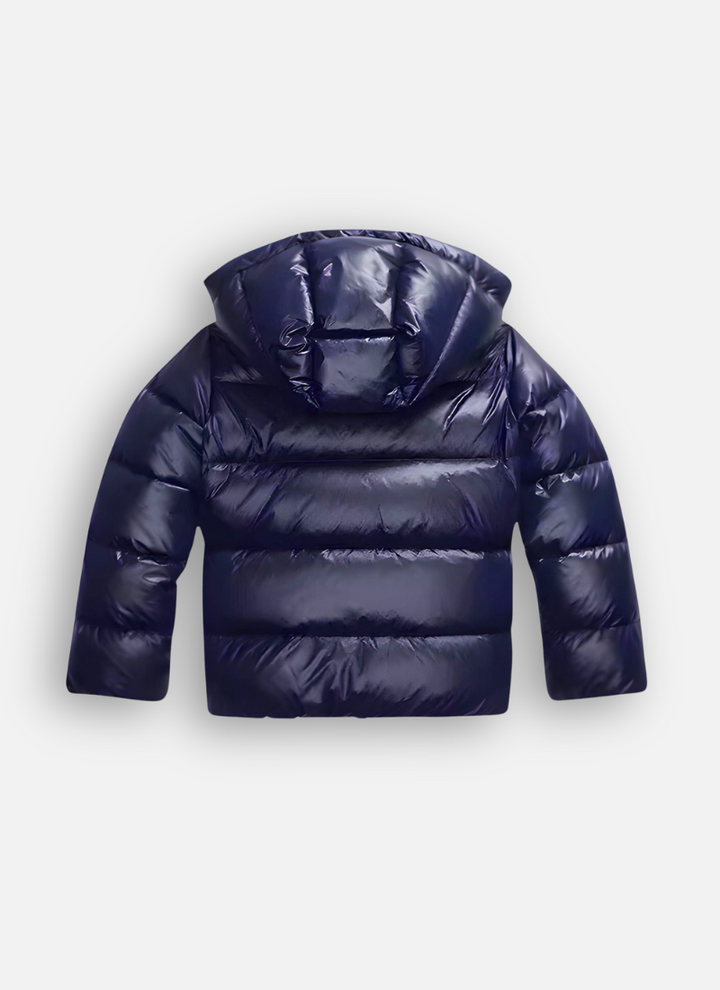 Women’s Glossy Padded Hooded Puffer Winter Jacket