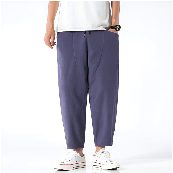 Men’s Cotton Cropped Pants - Kenji