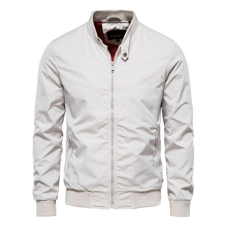 Men’s Windproof Casual Harrington Jacket