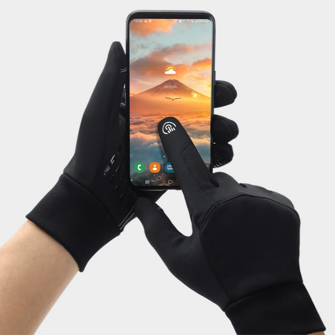 Men’s Softshell Touchscreen Anti-Slip Sport Gloves