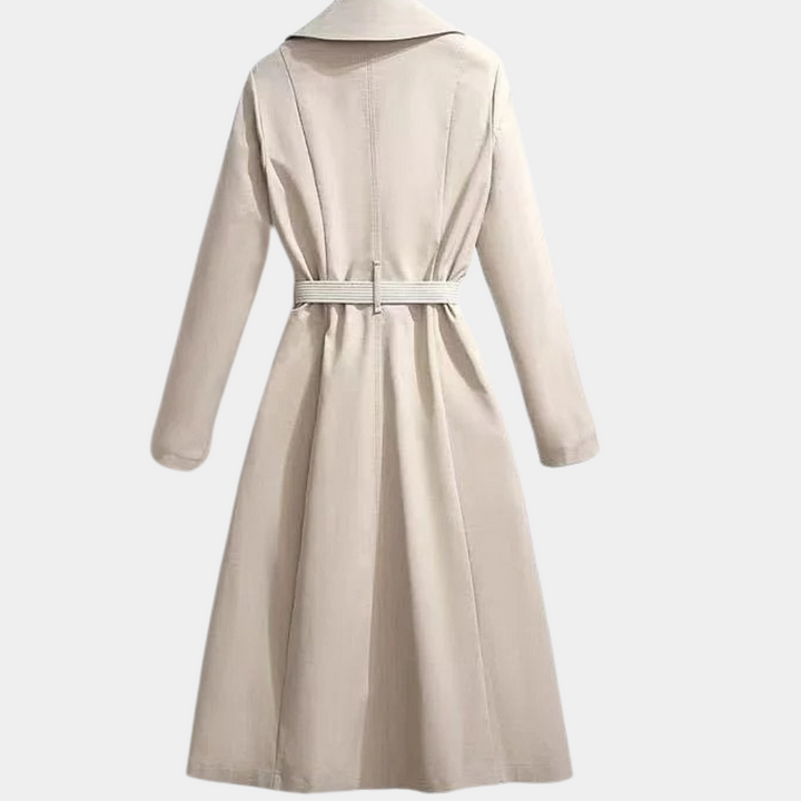 Women’s Belted Midi Trench Coat