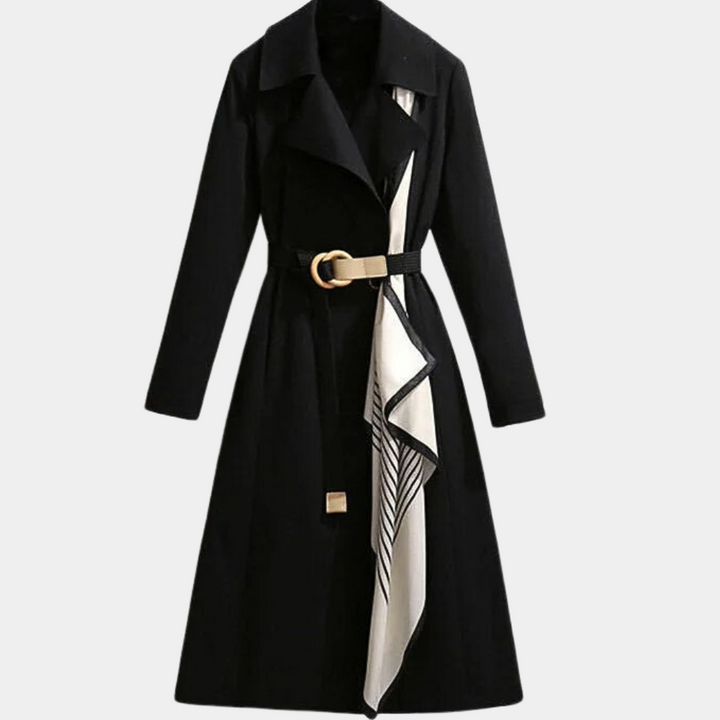 Women’s Belted Midi Trench Coat