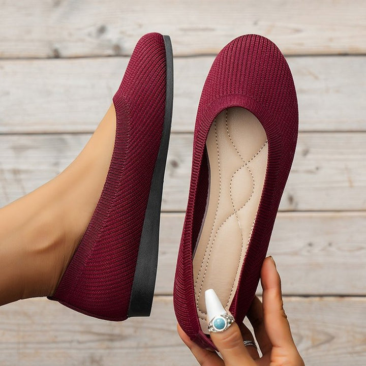 Women’s Knit Slip-On Orthopedic Ballet Flats