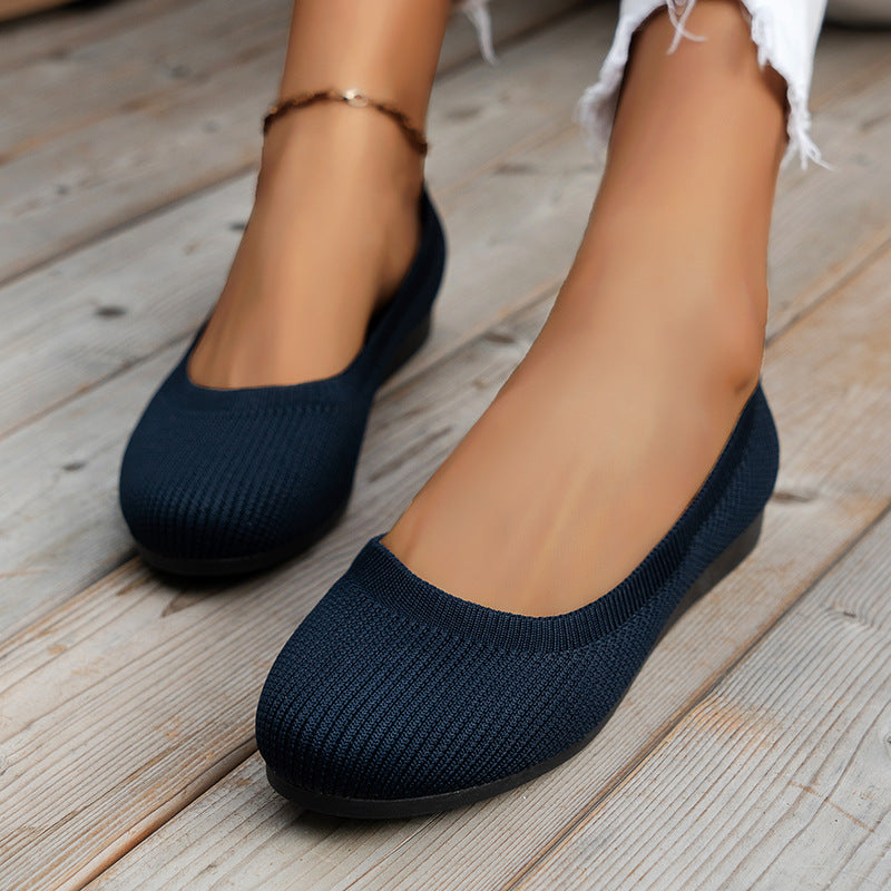 Women’s Knit Slip-On Orthopedic Ballet Flats
