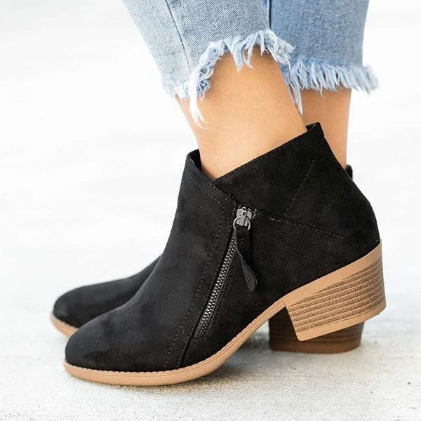 Comfort Arch Support Heel Boots 2