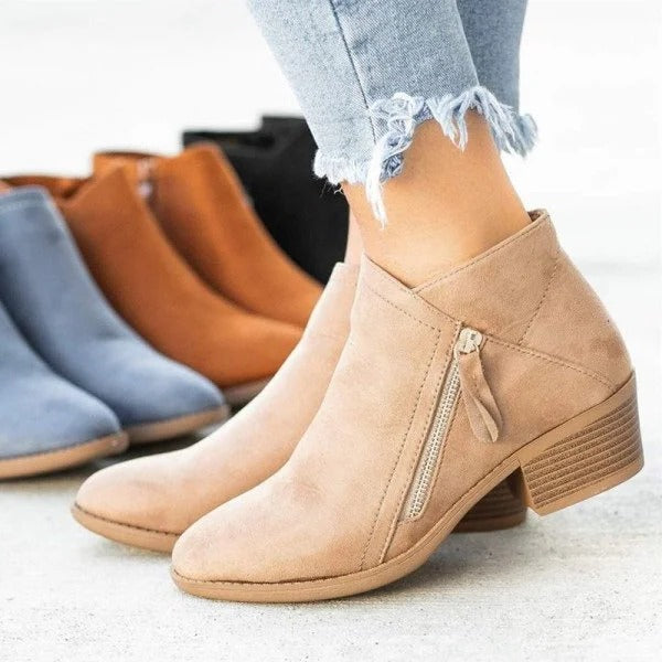 Comfort Arch Support Heel Boots 4