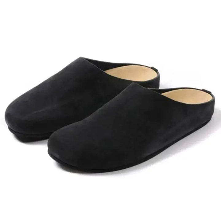 Comfortable Non-Slip Cowhide Clogs for Women – Durable Casual Footwear 4