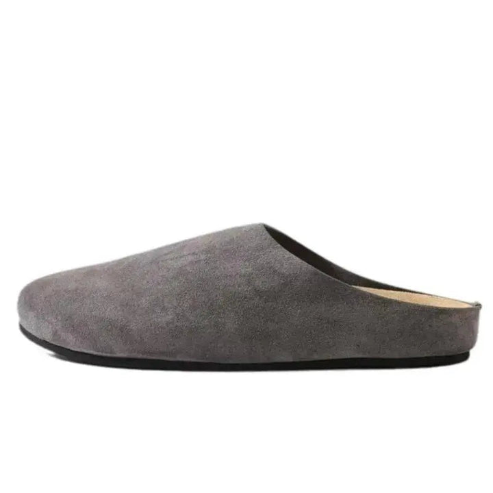 Comfortable Non-Slip Cowhide Clogs for Women – Durable Casual Footwear 5