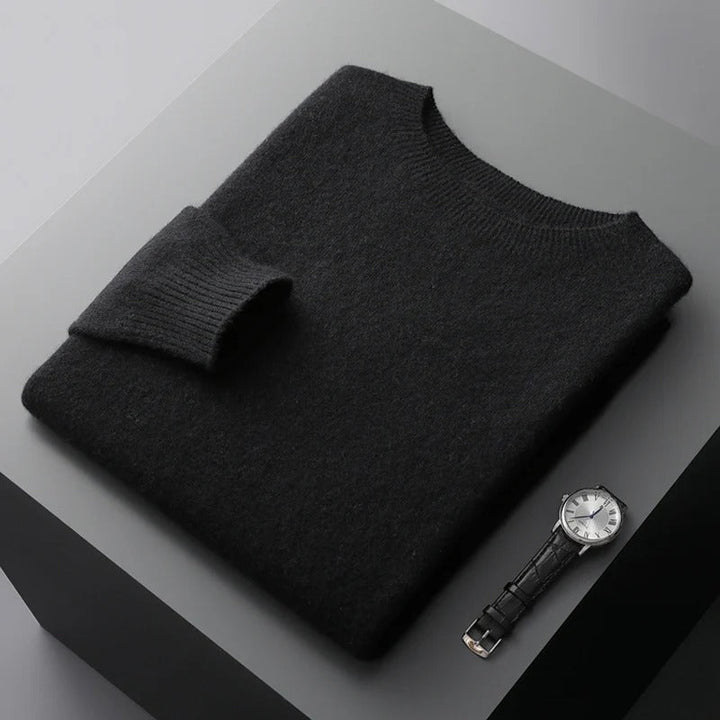 Men’s Cashmere Crew Neck Knit Jumper