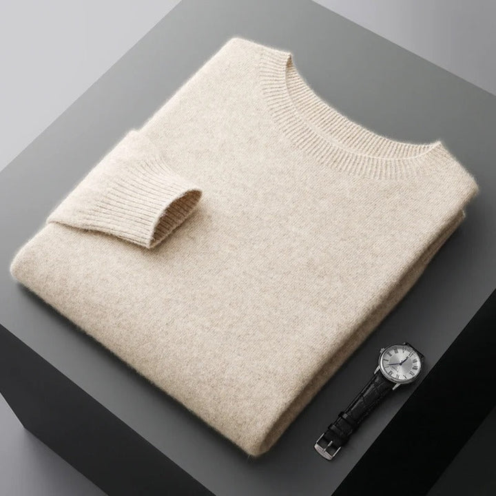 Men’s Cashmere Crew Neck Knit Jumper