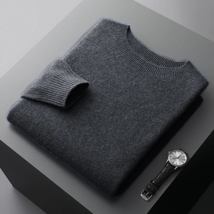 Men’s Cashmere Crew Neck Knit Jumper