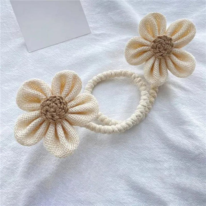 Curtain Tie Backs for Home Decor - Elegant Floral Set 5