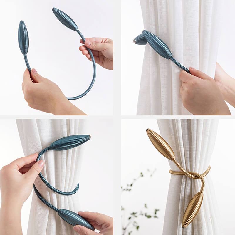 Curtain Tie Backs with Flexible Design for Stylish Home Decor - Creative Touch 6