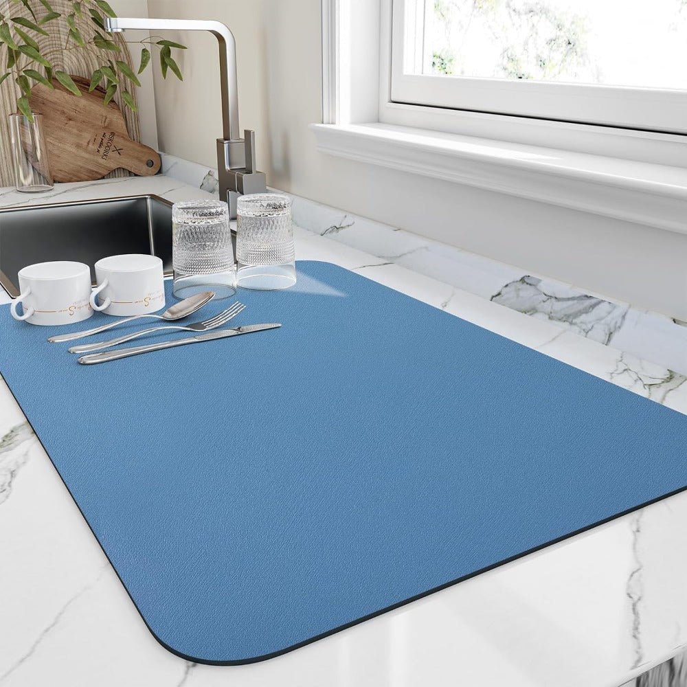 Diatomite Drip Mat for Quick Drying - Elegant Design 3