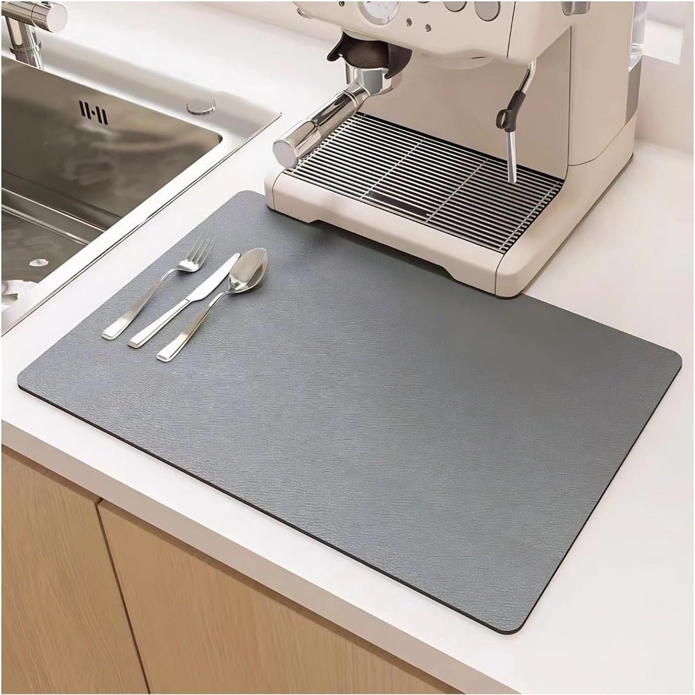 Diatomite Drip Mat for Quick Drying - Elegant Design 4