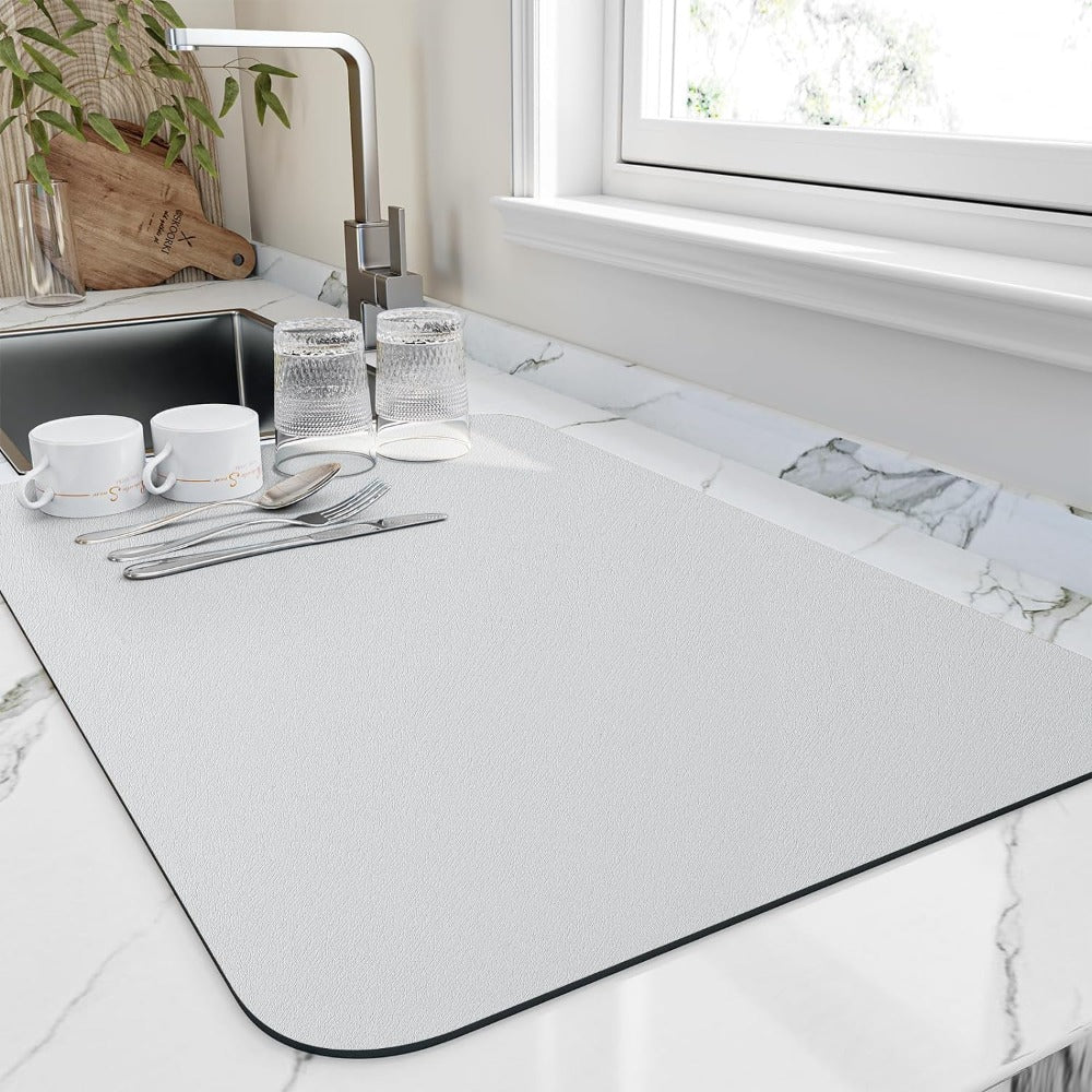 Diatomite Drip Mat for Quick Drying - Elegant Design 5