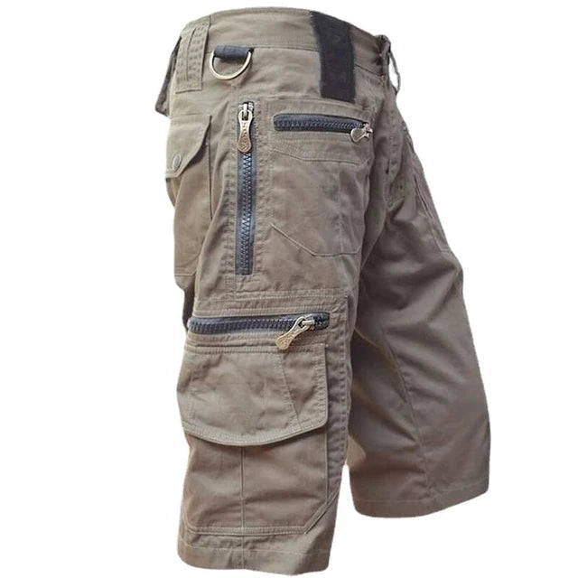 Durable Multi-Pocket Cargo Shorts for Men | Enzo