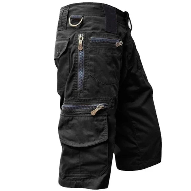 Durable Multi-Pocket Cargo Shorts for Men | Enzo