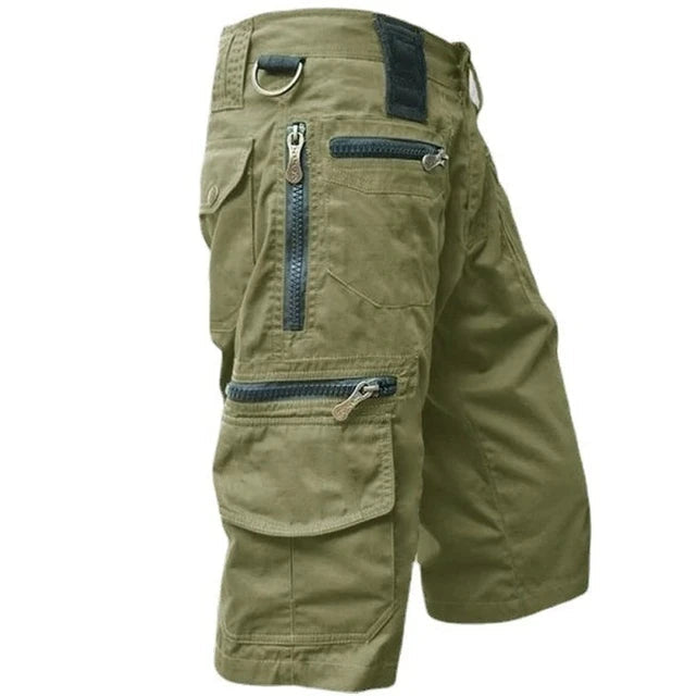 Durable Multi-Pocket Cargo Shorts for Men | Enzo