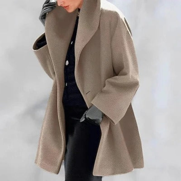 Women’s Oversized Shawl Collar Wrap Coat