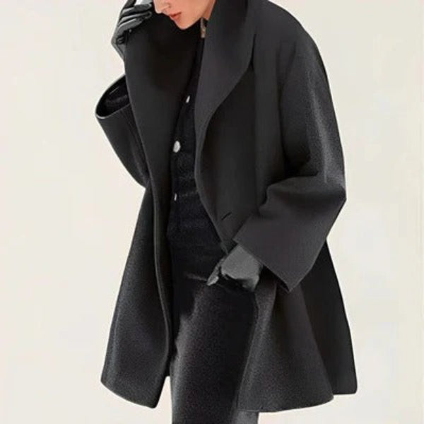 Women’s Oversized Shawl Collar Wrap Coat