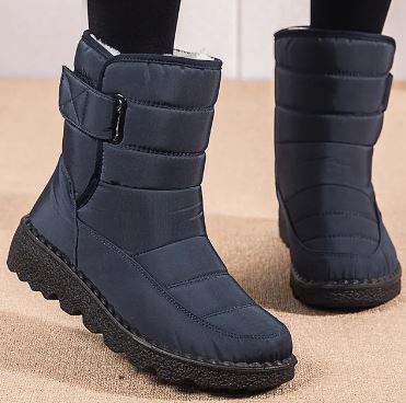 Women’s Waterproof Quilted Mid-Calf Snow Boots