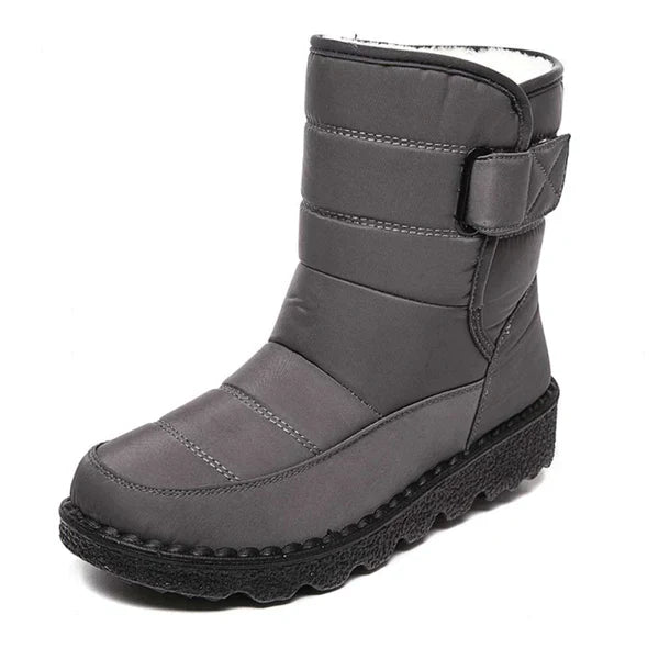 Women’s Waterproof Quilted Mid-Calf Snow Boots