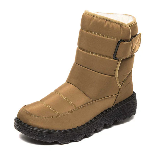 Women’s Waterproof Quilted Mid-Calf Snow Boots