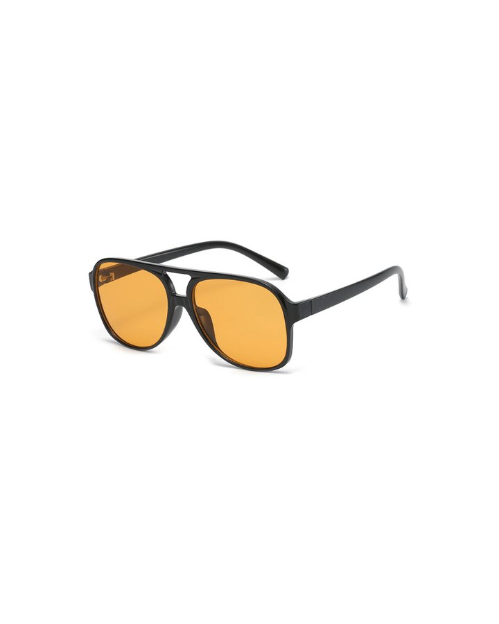 Women’s Retro Aviator Tinted Sunglasses
