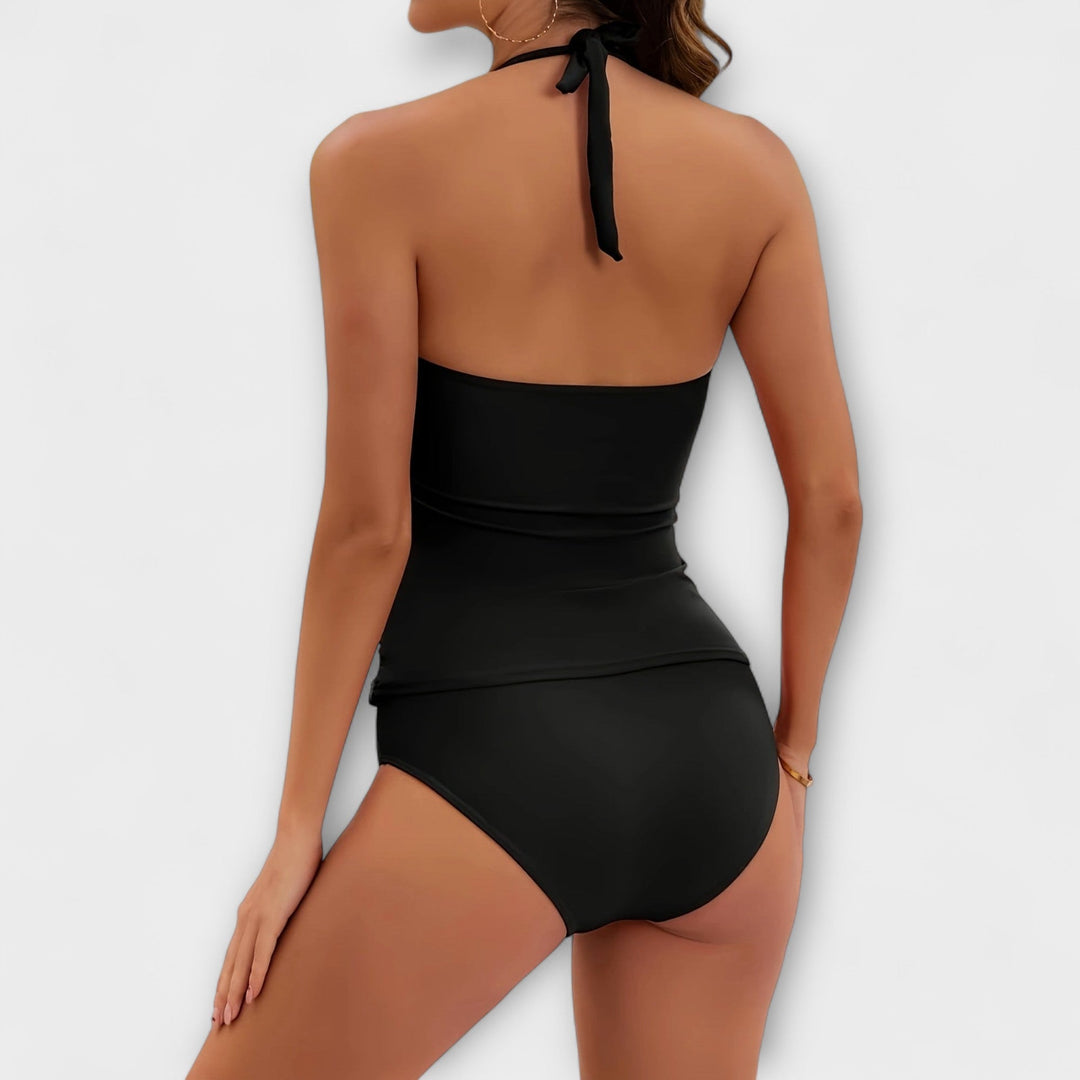 Tummy Control Two-Piece Swimsuit Matching Set | Sophia