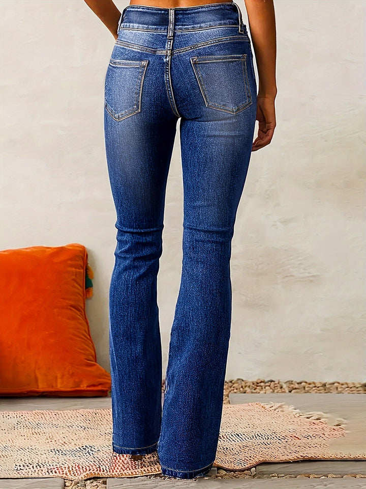 Women’s High Rise Bootcut Stretch Denim Jeans