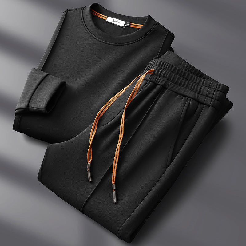 Men's Relaxed Fleece Sweatshirt and Jogger Set