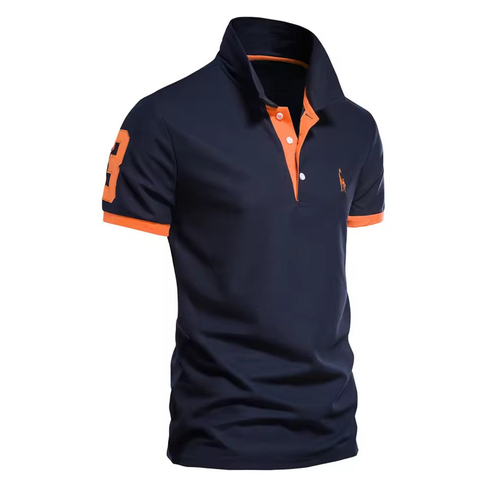 Cotton Blend Polo Shirt - Atlas
