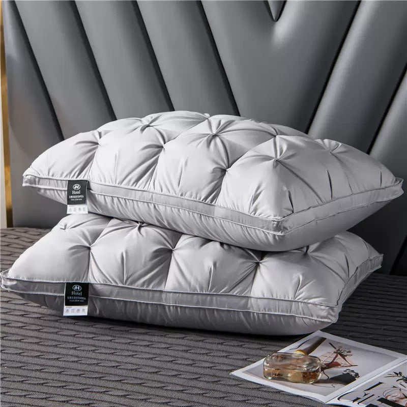 Goose Down Bed Pillow for Deep Sleep