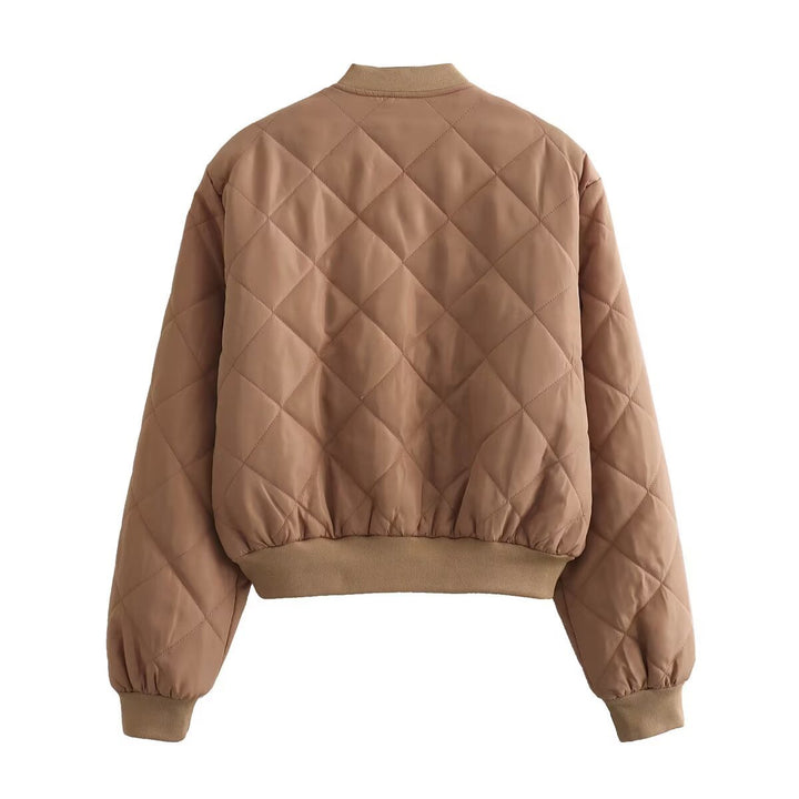 Women’s Quilted Bomber Jacket