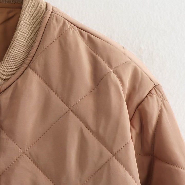 Women’s Quilted Bomber Jacket