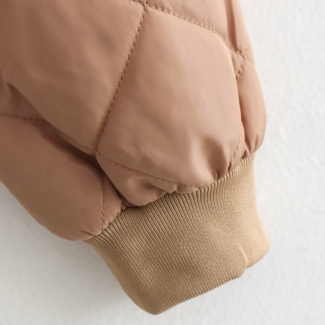 Women’s Quilted Bomber Jacket