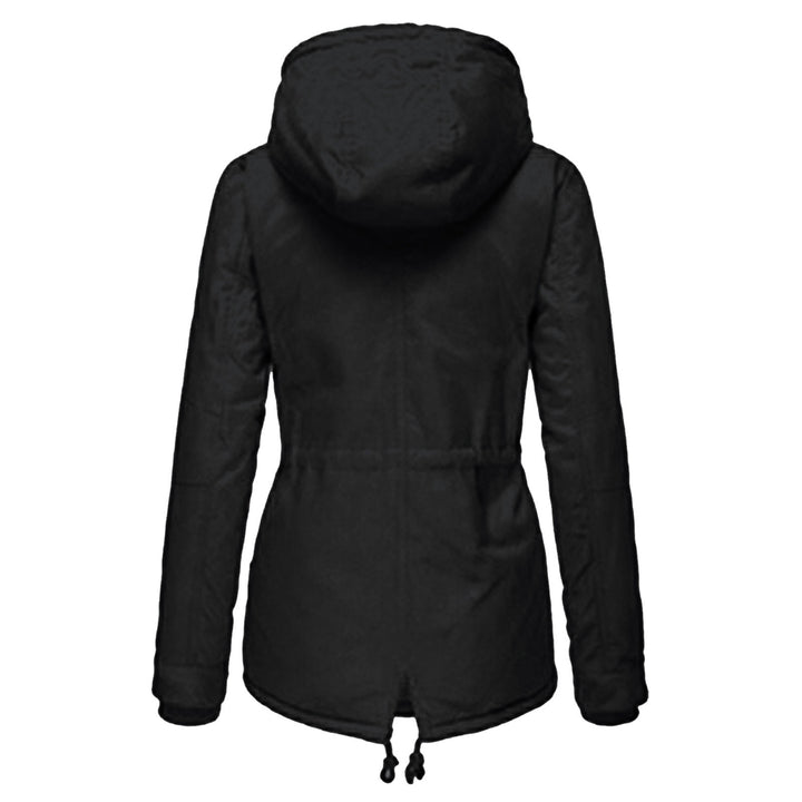Women's Fleece Lined Hooded Parka Jacket