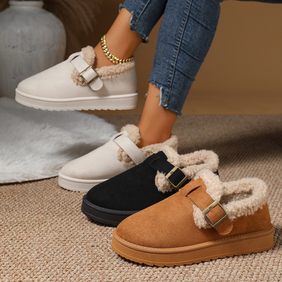 Women’s Fleece-Lined Comfort Ankle Snow Boots